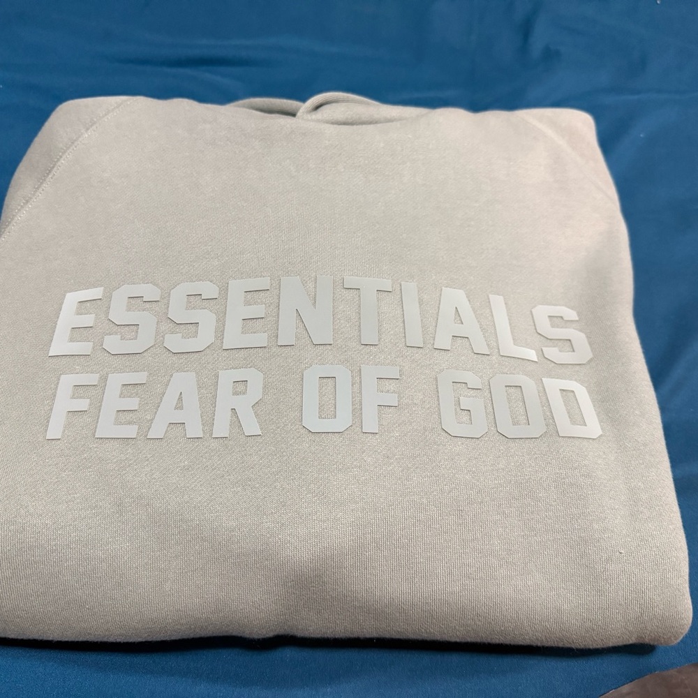 Fear of God Green Sweatshirt Hoodie - Picture 9 of 11
